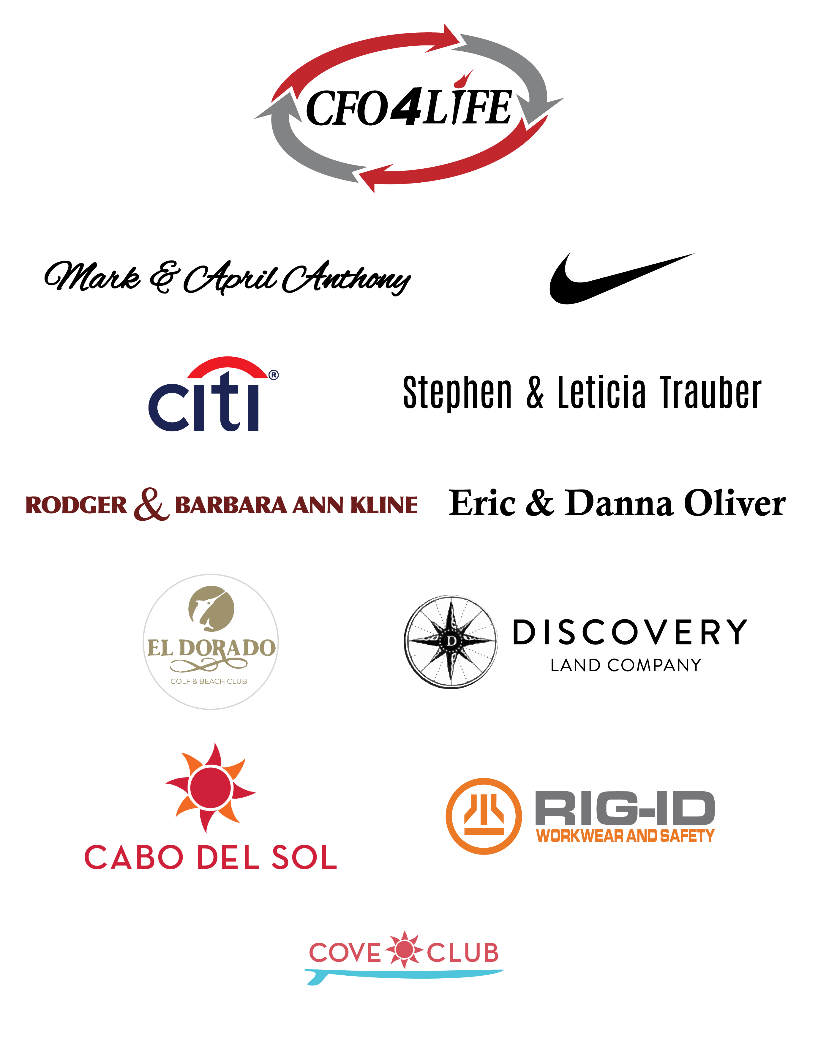 2022 Cabo Collegiate Sponsor Logos